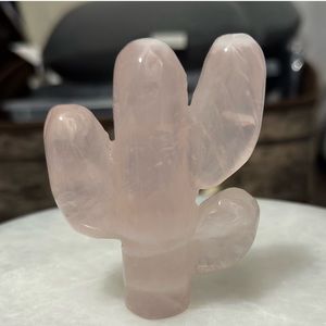 Rose quartz cactus 🌵